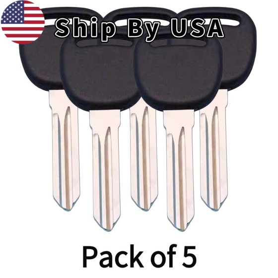 B111 GM Transponder Key Shell with Circle Plus "⊕" Symbol (No Chip)